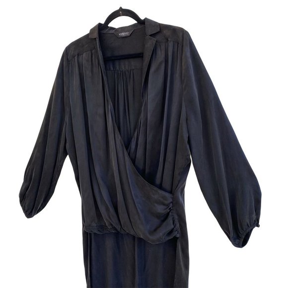 Collection Black Silk High Low  Top L - Picture 5 of 8